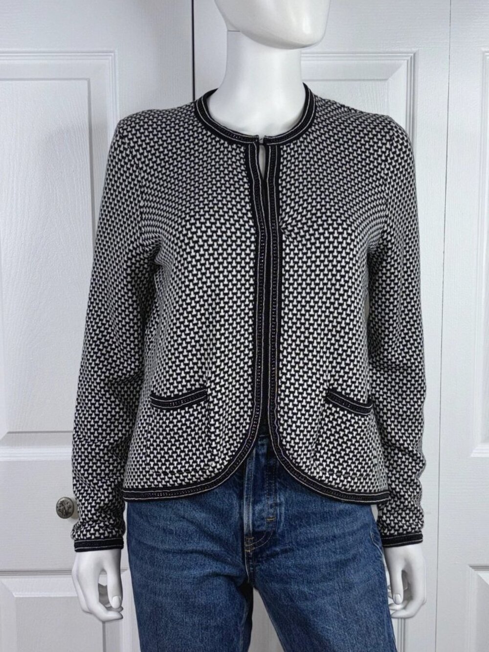 J.MCLAUGHLIN women's knit cardigan small